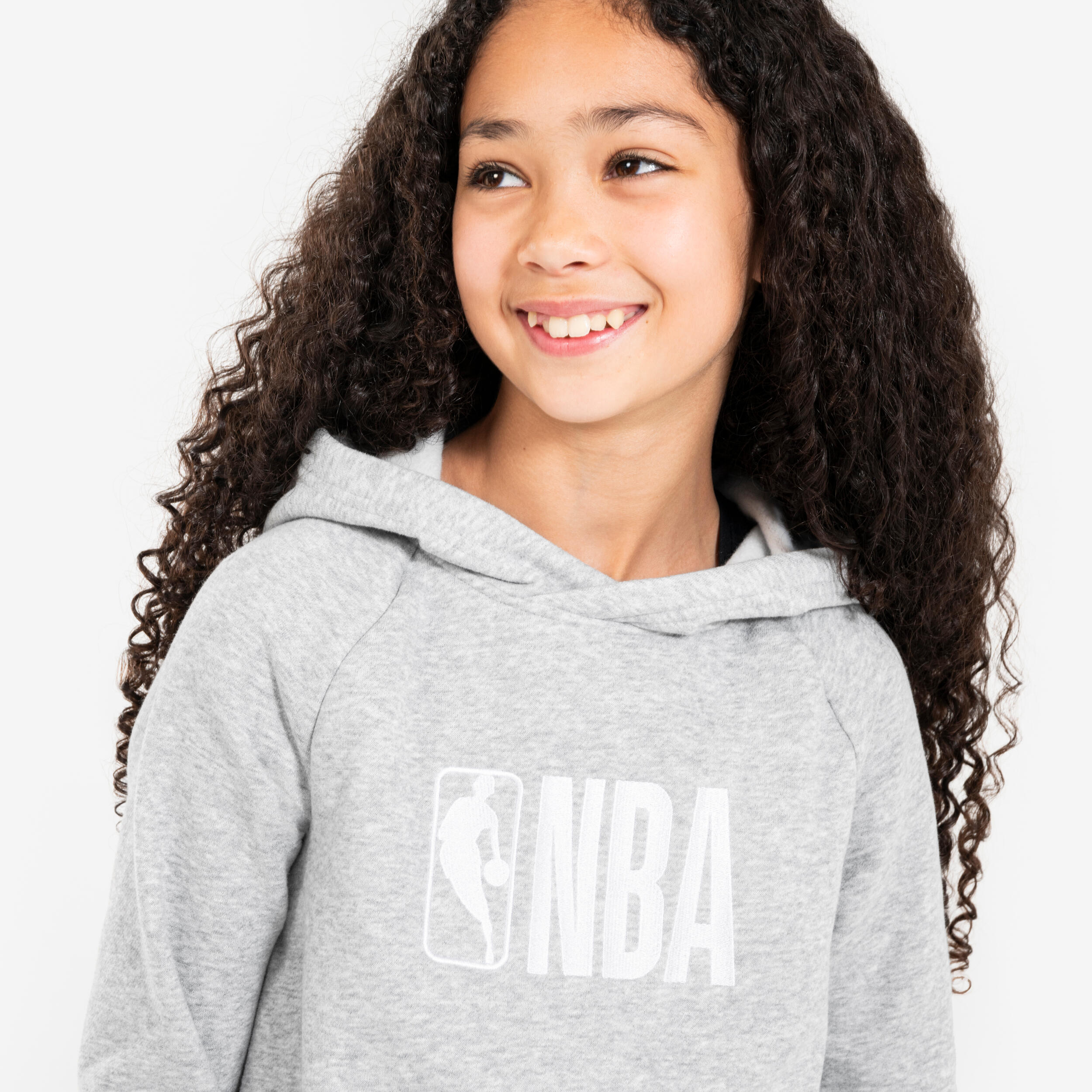Felpa con cappuccio basket bambino 900 NBA BOSTON CELTICS grigia 4/8