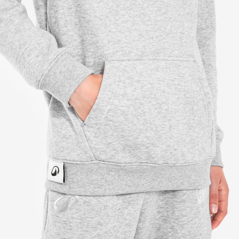 Sweat à capuche logo NBA enfant, Hoodie 900 NBA JR gris