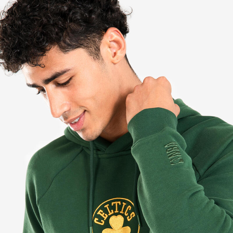 Damen/Herren Sweatshirt mit Kapuze Celtics - Hoodie 900 NBA dunkelgrün 