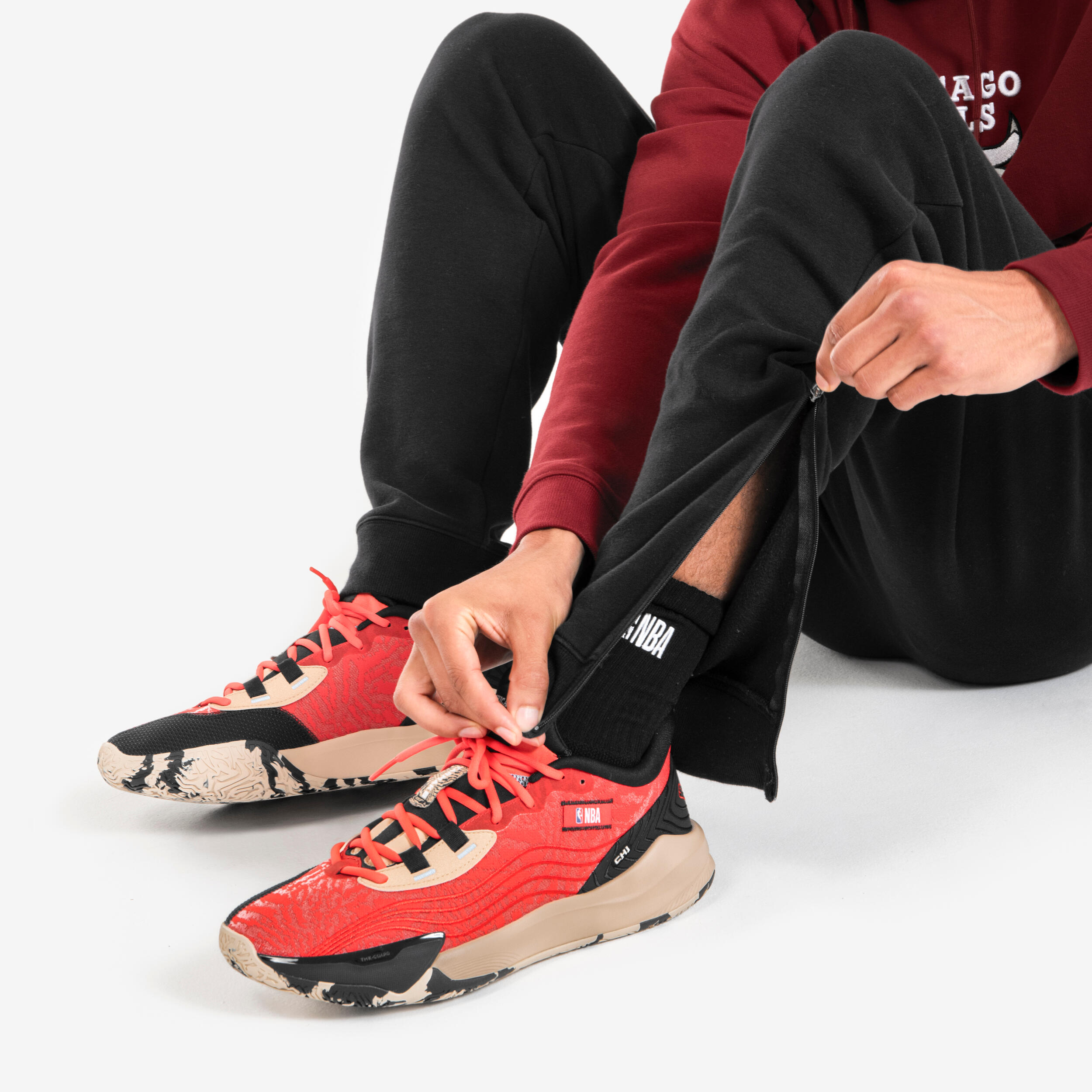 Zapatillas de baloncesto NBA Chicago Bulls hombre/mujer -  FAST 900 LOW-1 Rojo 11/14
