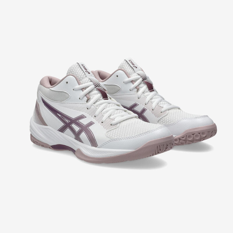 Scarpe pallavolo donna Asics GEL TASK Mid bianco-viola chiaro