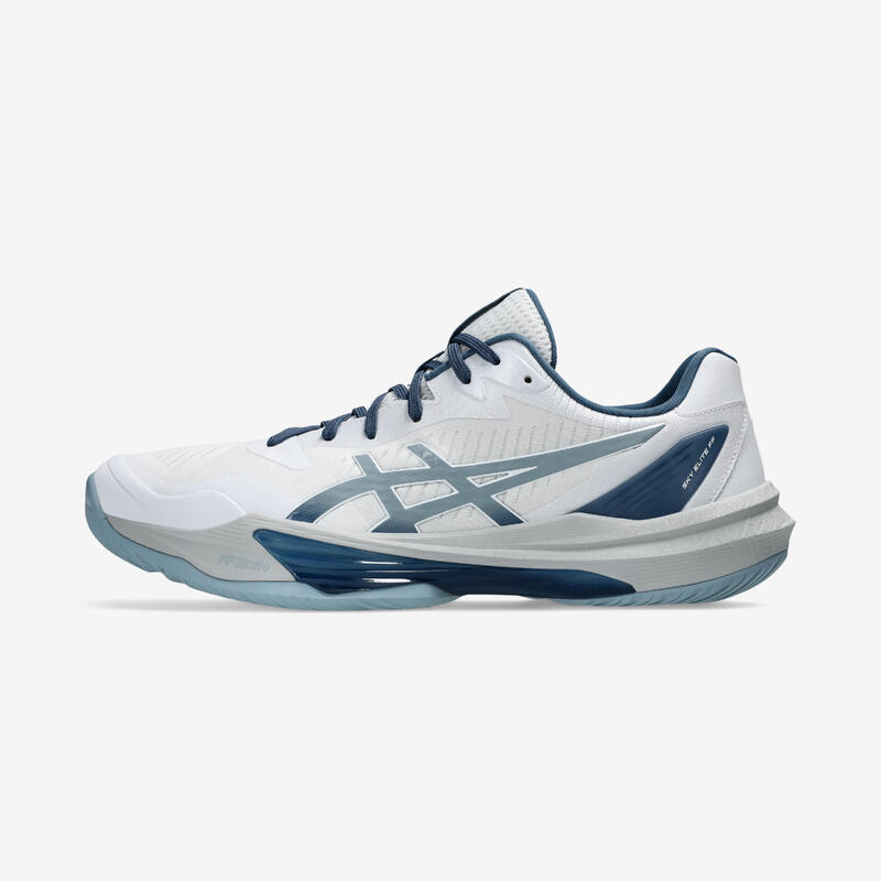 Chaussures de volleyball amorti optimal homme, Sky Elite FF3 blanc bleu