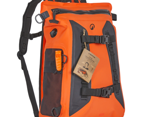 Mochila Estanca IPX7 hinchable 20l: manual, reparación