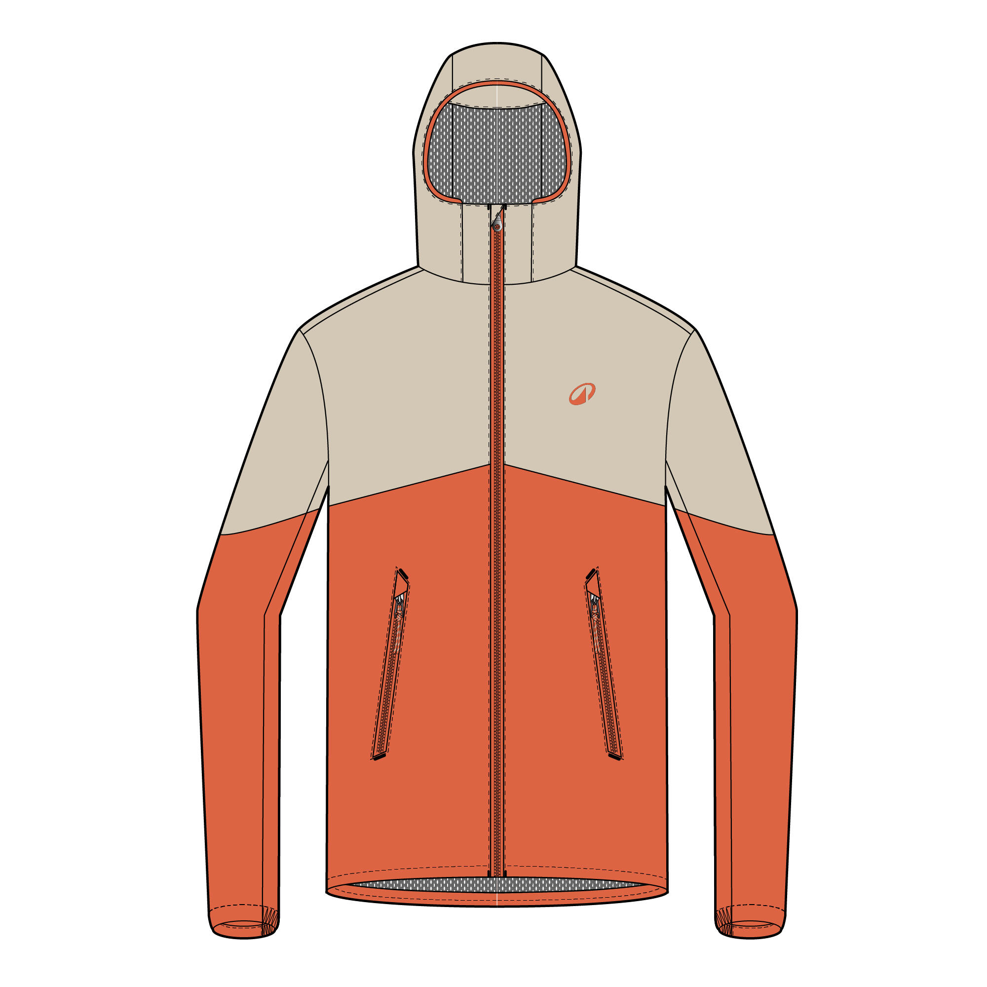 Kids’ sailing waterproof jacket - Sailing 100 rain jacket 11/11