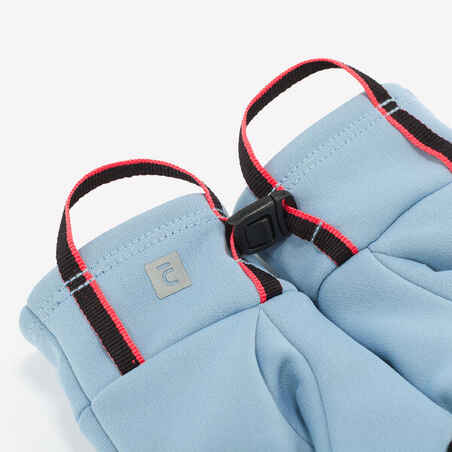 Kids’ Touchscreen-compatible Hiking Gloves SH500 Mountain Stretch 6-14 Years