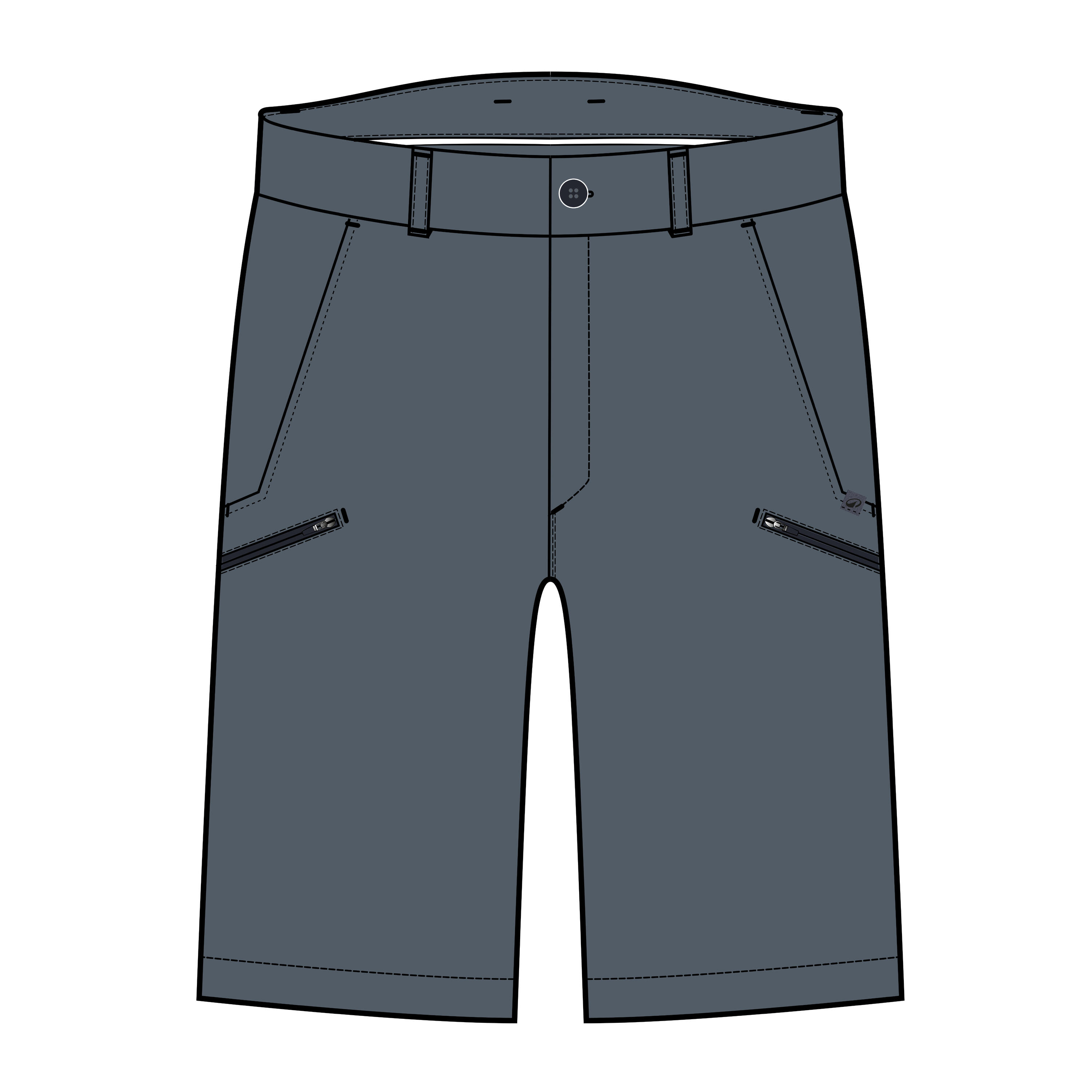 Bermuda barca uomo SAILING 100 grigi 11/12