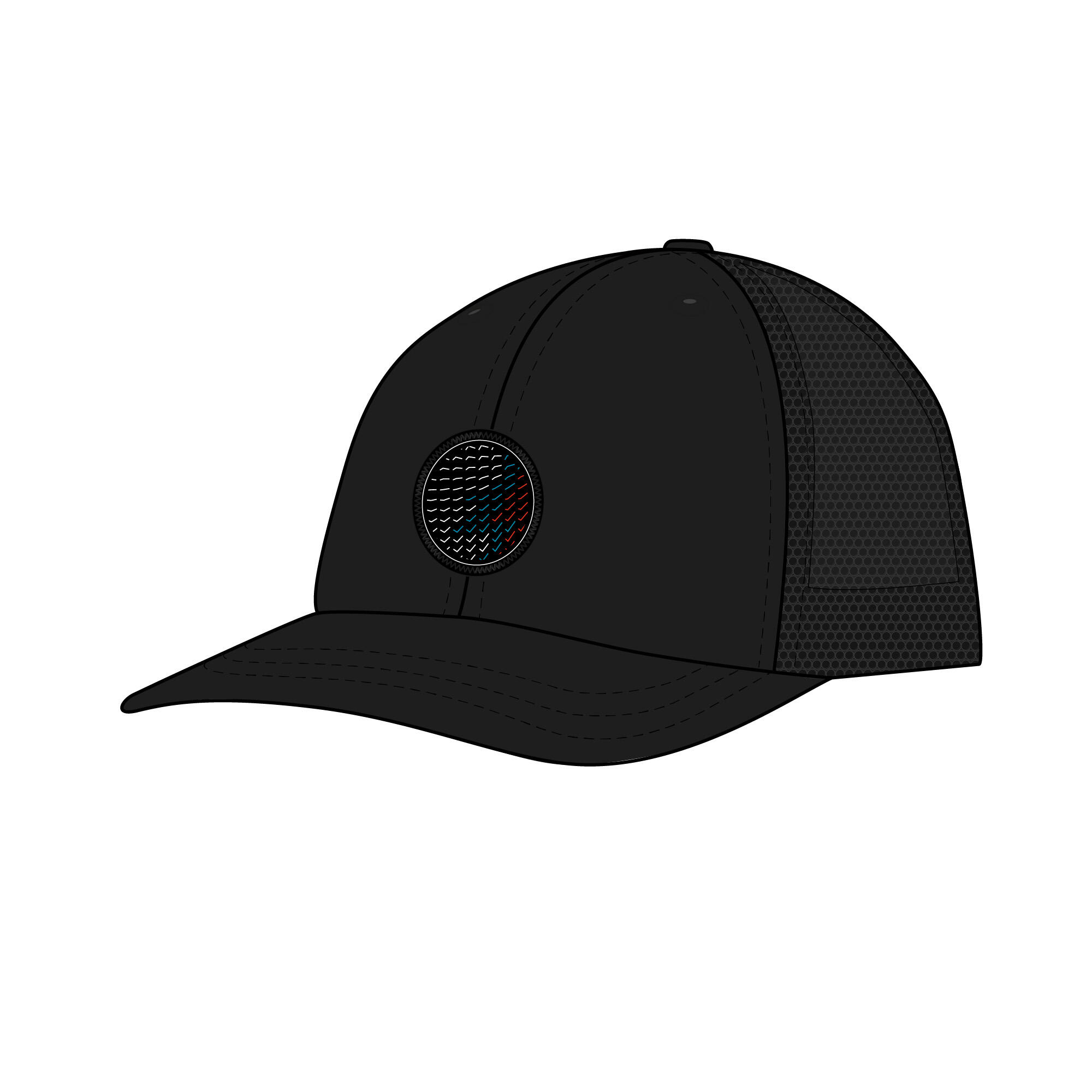 Cappellino vela adulto SAILING 500 nero 7/8