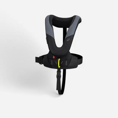 Giubbotto salvataggio adulto LJ150N imbracatura grigio