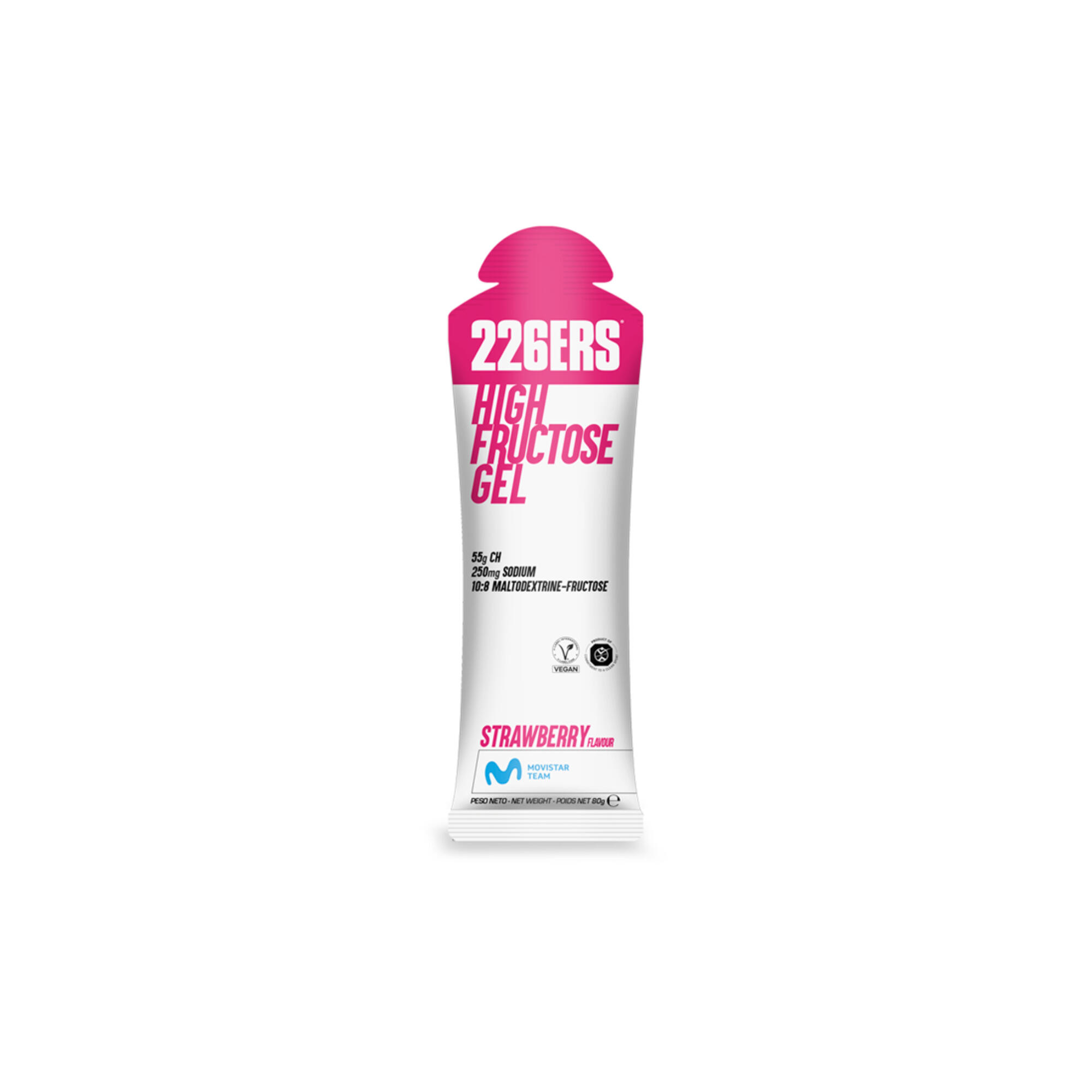 226ERS HIGH FRUCTOSE GEL 80 GR FRESA
