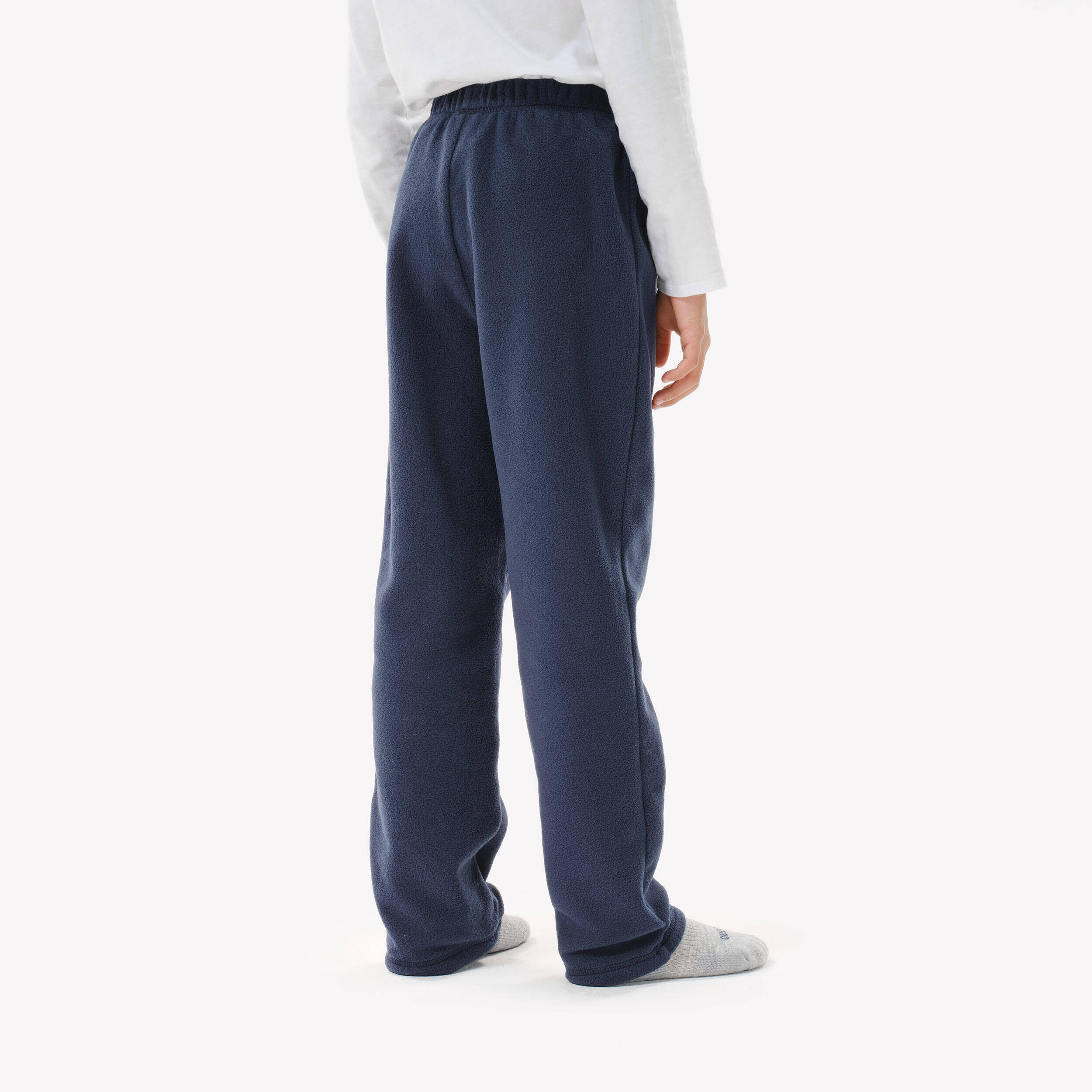 Pantalon polaire enfant 7-15 ans, MH100 bleu -  4