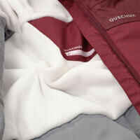 CHILDREN’S WARM AND WATERPROOF HIKING JACKET - SH100 -3°C AGE 7-15 