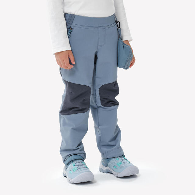 Pantalón montaña y trekking perlante Niños 2-6 Años Quechua MH550