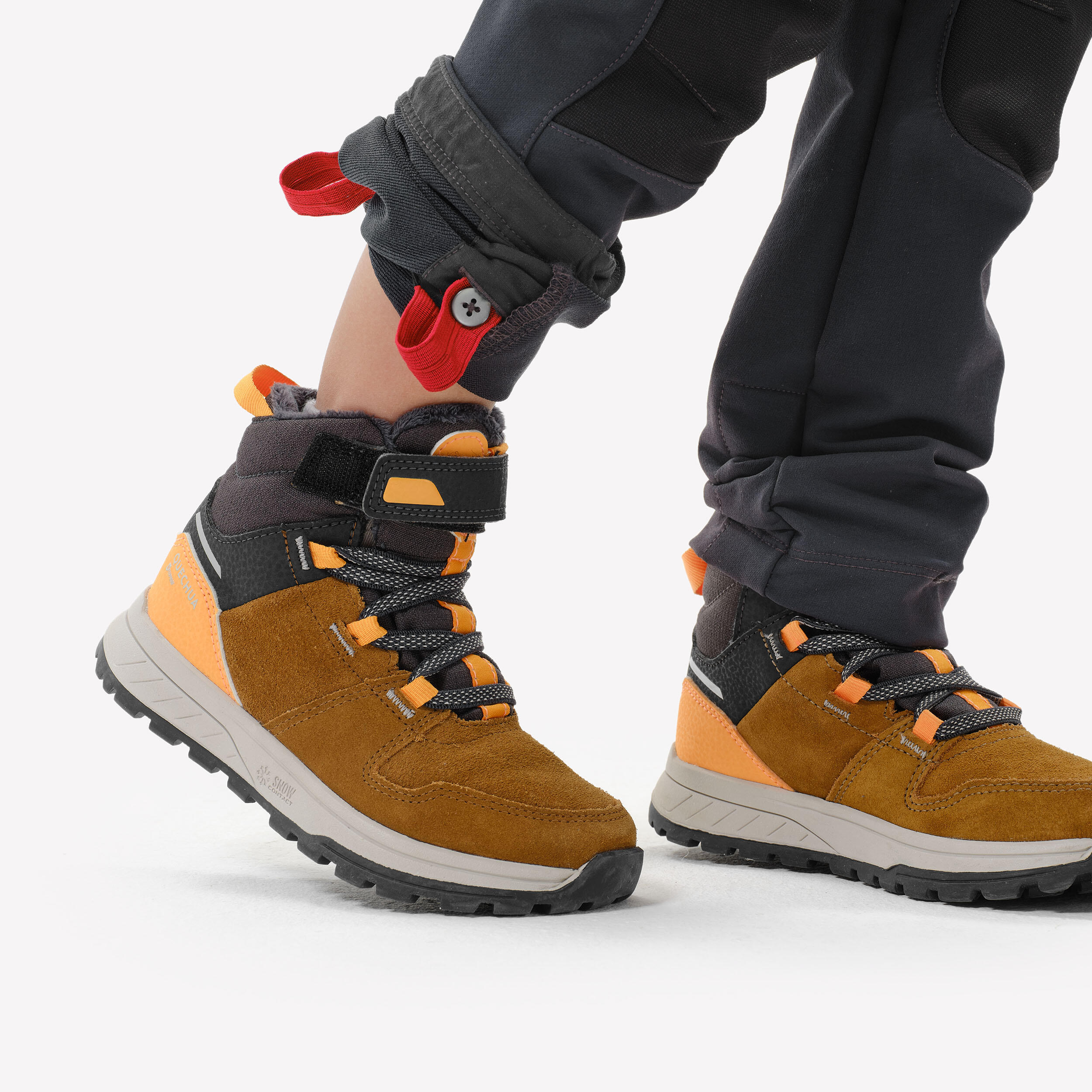 Pantalon de randonnée à coquille souple enfant, MH 900 Âge 2-6 ans - QUECHUA