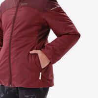 CHILDREN’S WARM AND WATERPROOF HIKING JACKET - SH100 -3°C AGE 7-15 