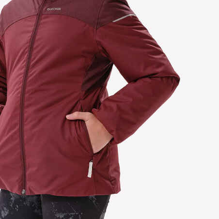 CHILDREN’S WARM AND WATERPROOF HIKING JACKET - SH100 -3°C AGE 7-15 