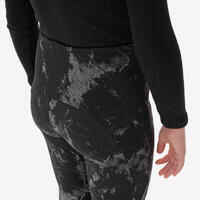 Girls’ warm, hiking leggings, 7-15 years, NH100 - Black