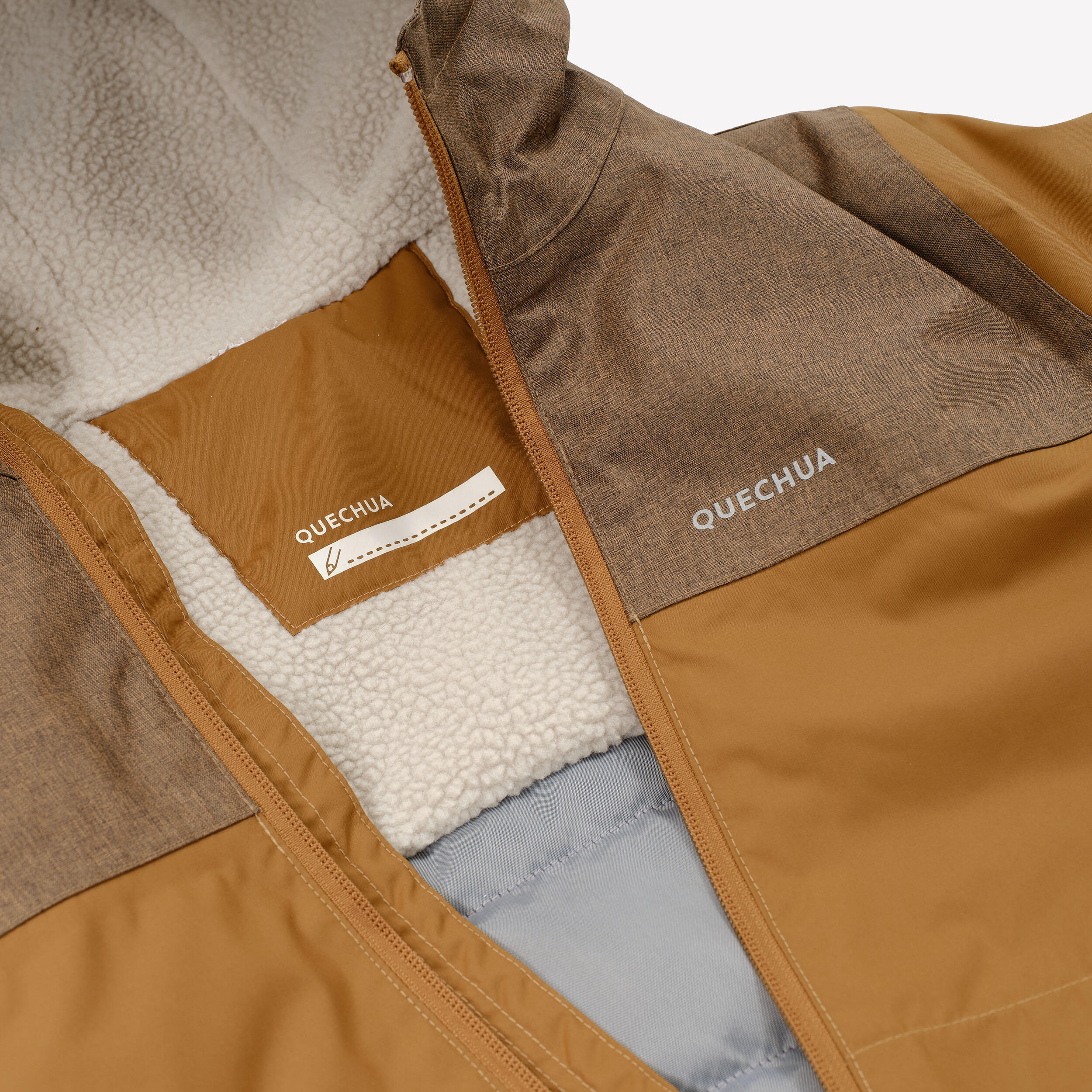 Kids’ Warm Waterproof Winter Jacket - SH 100 Age 7-15 - QUECHUA