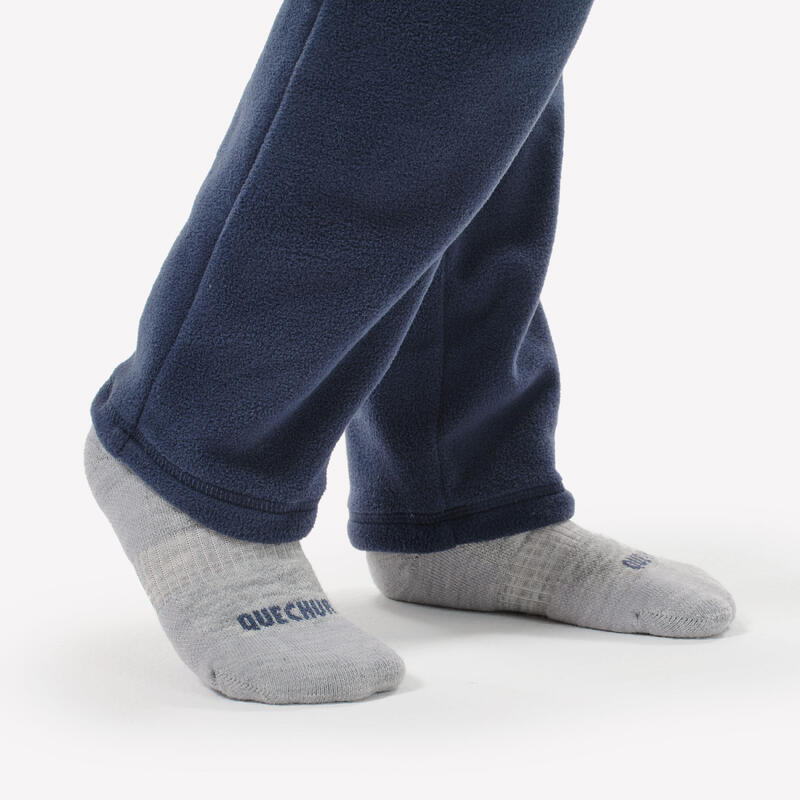 PANTALON RANDONNÉE POLAIRE MH100 TWEEN - BLEU