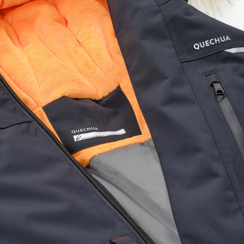 Çocuk Outdoor Parka/Kışlık Mont - 7/15 Yaş - Gri - SH900 -23 °C