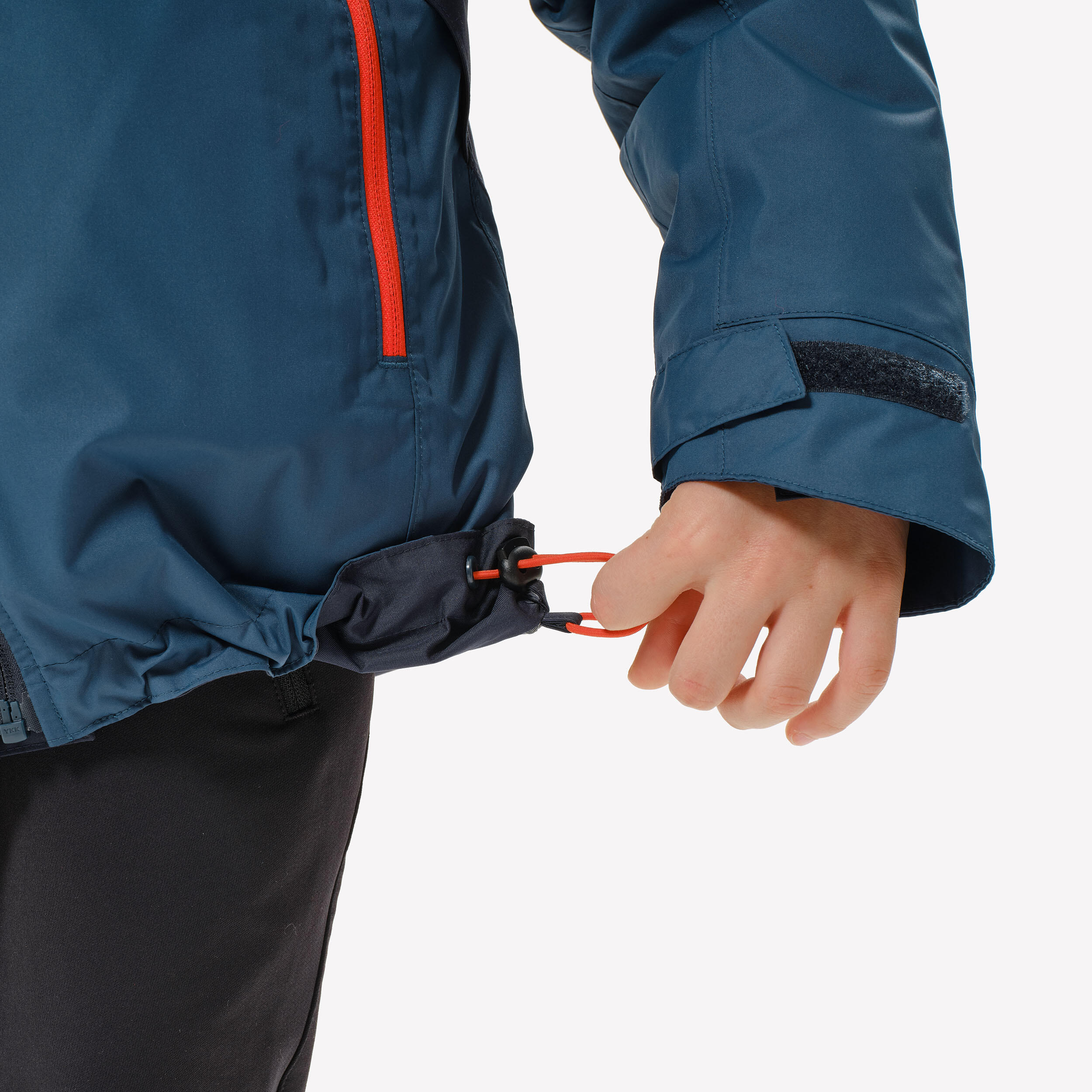 3-in-1-Jacke Kinder Gr. 122-170 wattiert - MH500 blau 10/17