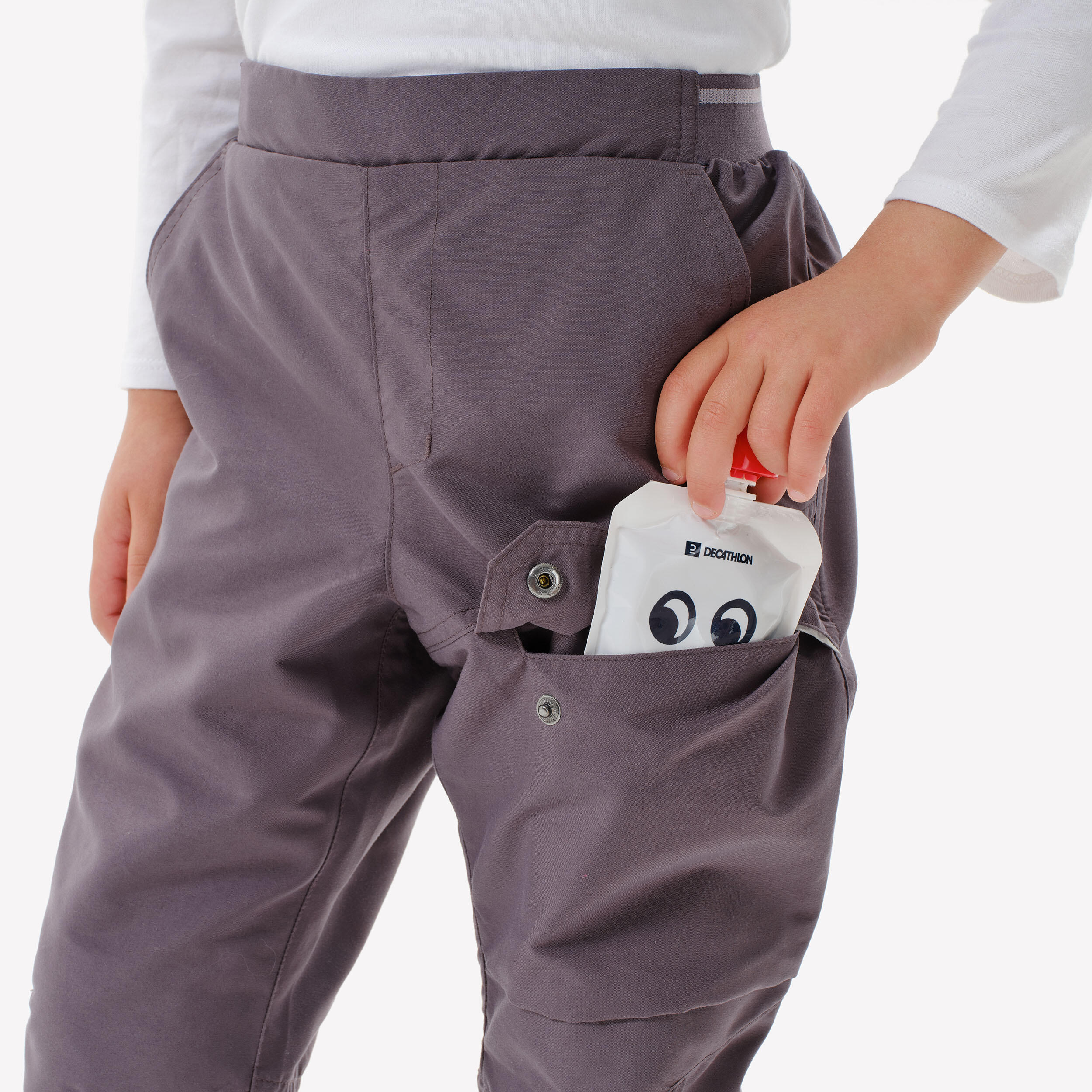 Pantalon de randonnée chaud et déperlant enfant - SH 100 X-Warm 2-6 ans - QUECHUA