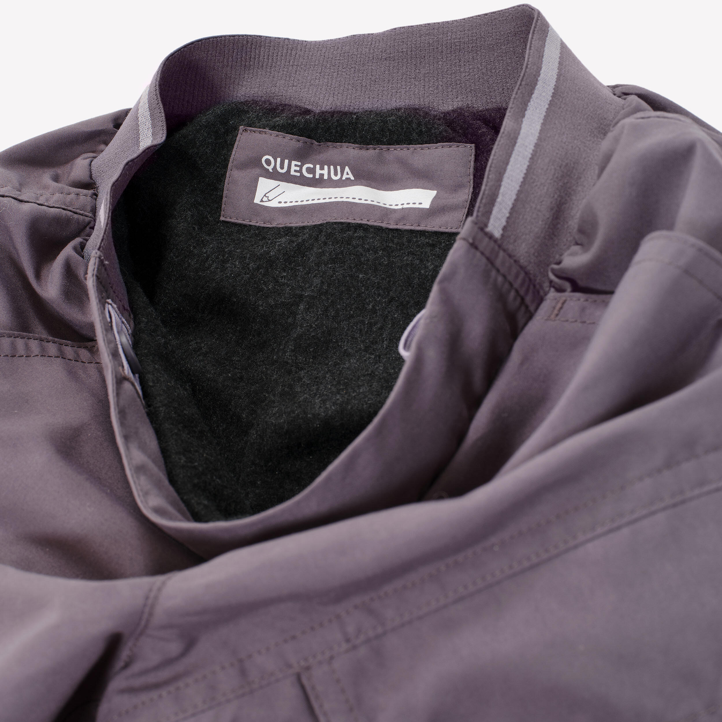 Kids' Warm Water-Repellent Winter Hiking Pants - Kids SH 100 X-Warm Ages 2-6 - QUECHUA