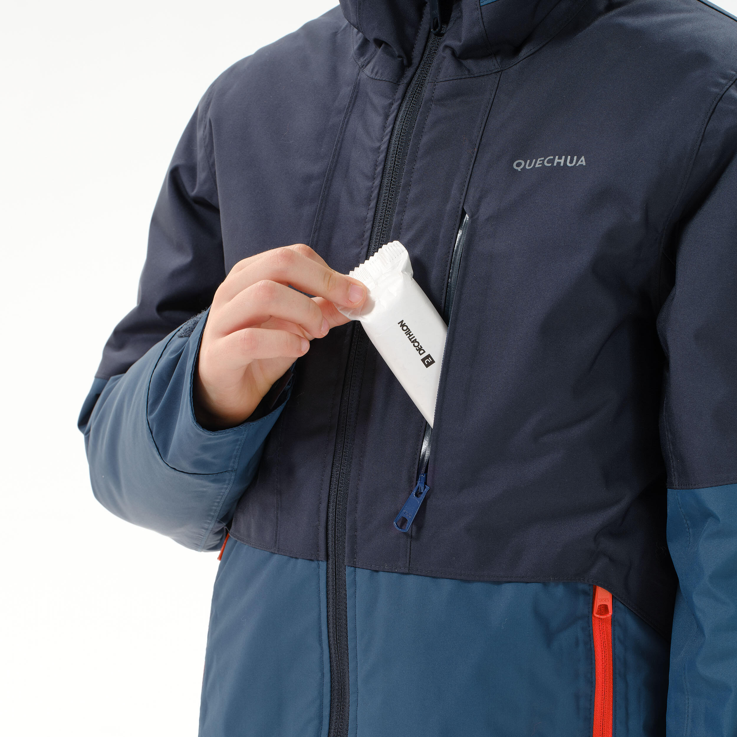 Manteau de randonnée hivernale chaud imperméable 3 en 1 enfant – SH 900 7-15 ans - QUECHUA