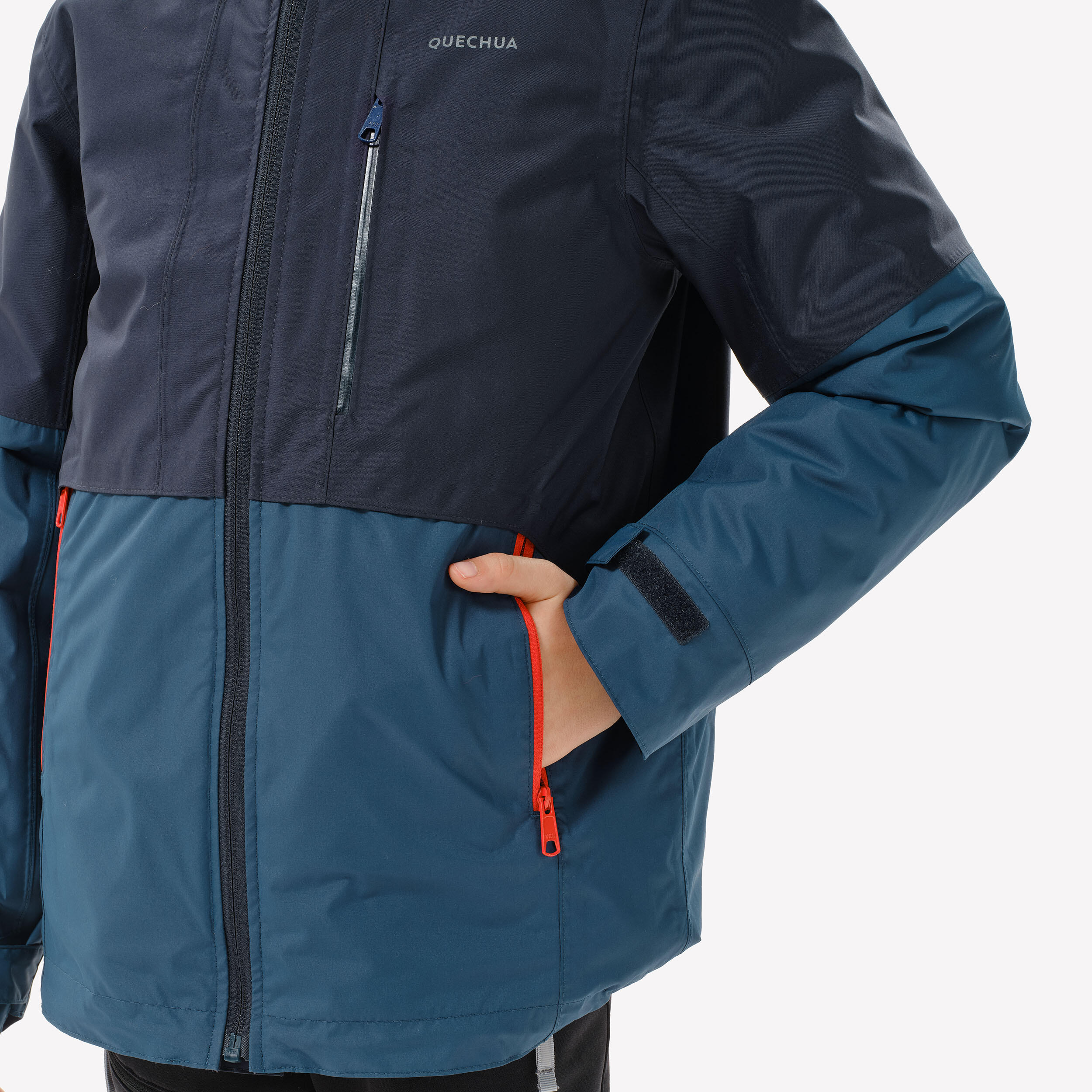 Kids’ 3-In-1 Winter Hiking Jacket - SH 500 Ages 7-15 - QUECHUA