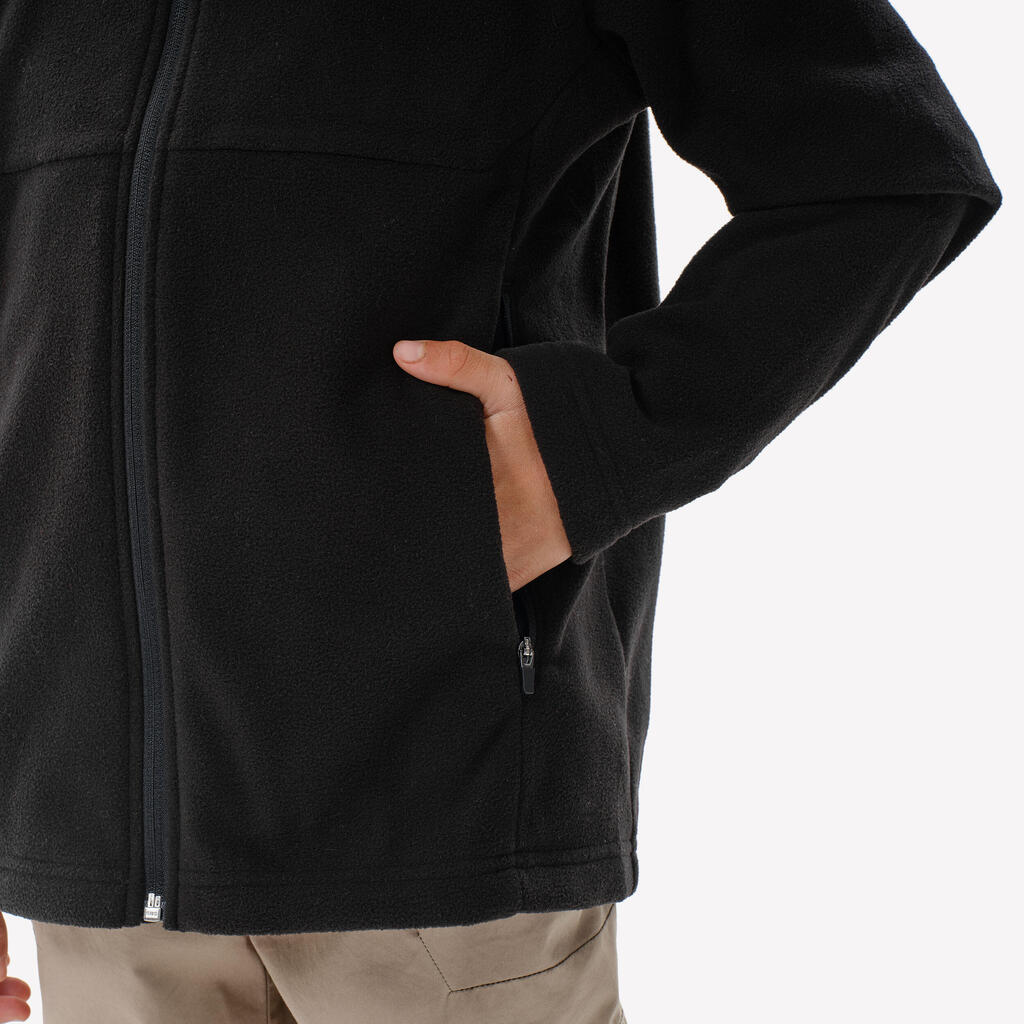 Veste polaire de randonnée enfant - MH500 ZIP TW - 7-15 ans