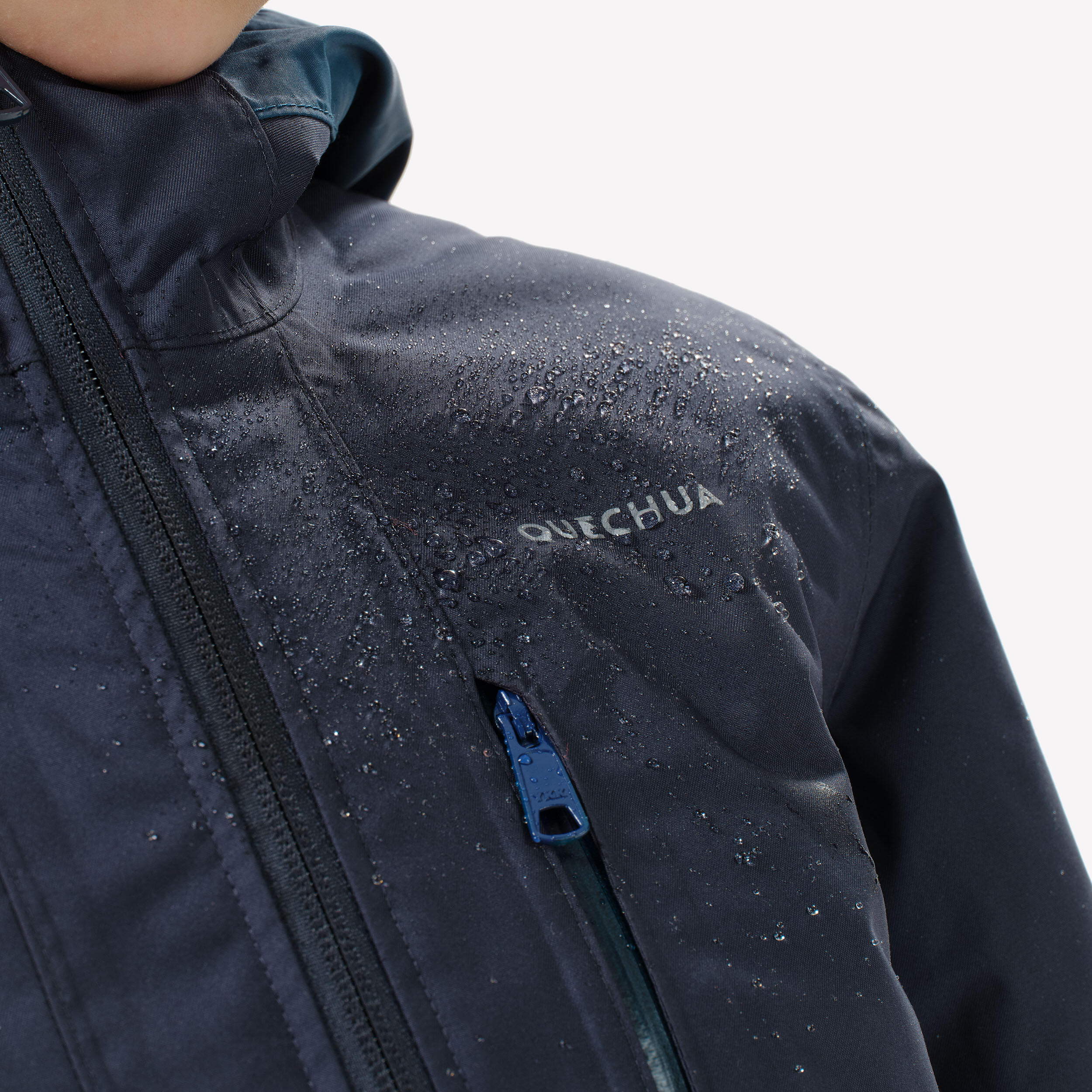 Kids' 3-in-1 Jacket with Inner Padded Jacket MH500 7-15 Years -  Blue