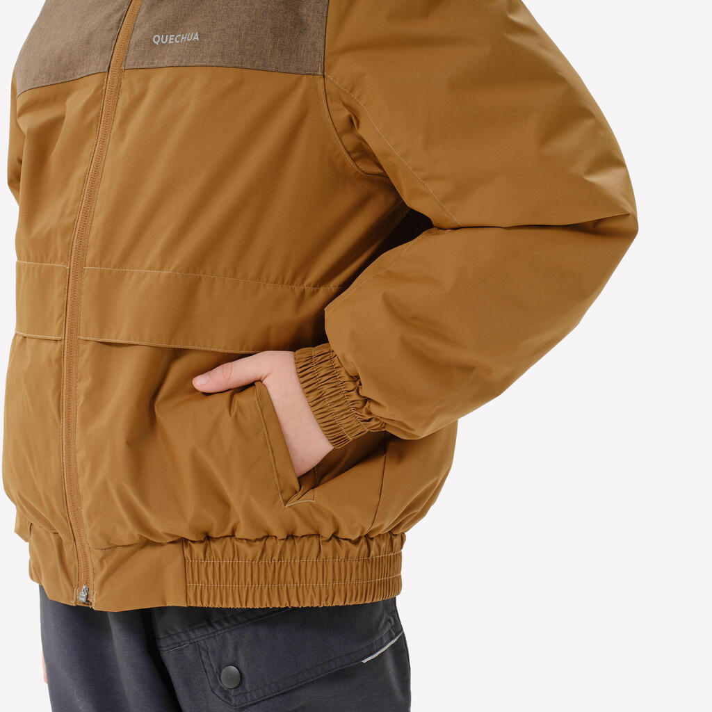 VESTE HIVER IMPERMÉABLE DE RANDONNÉE - SH100 X-WARM -3,5°C - ENFANT 7 - 15 ANS