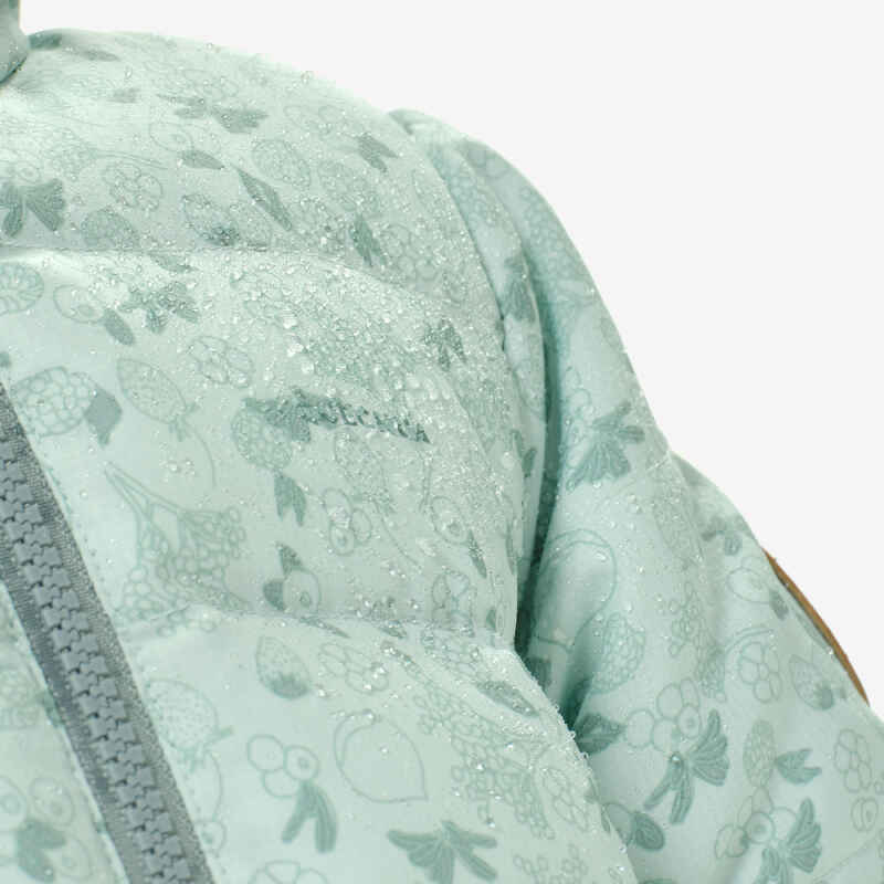 Turistická prešívaná bunda NH500 K pre dievčatá 26 rokov Decathlon