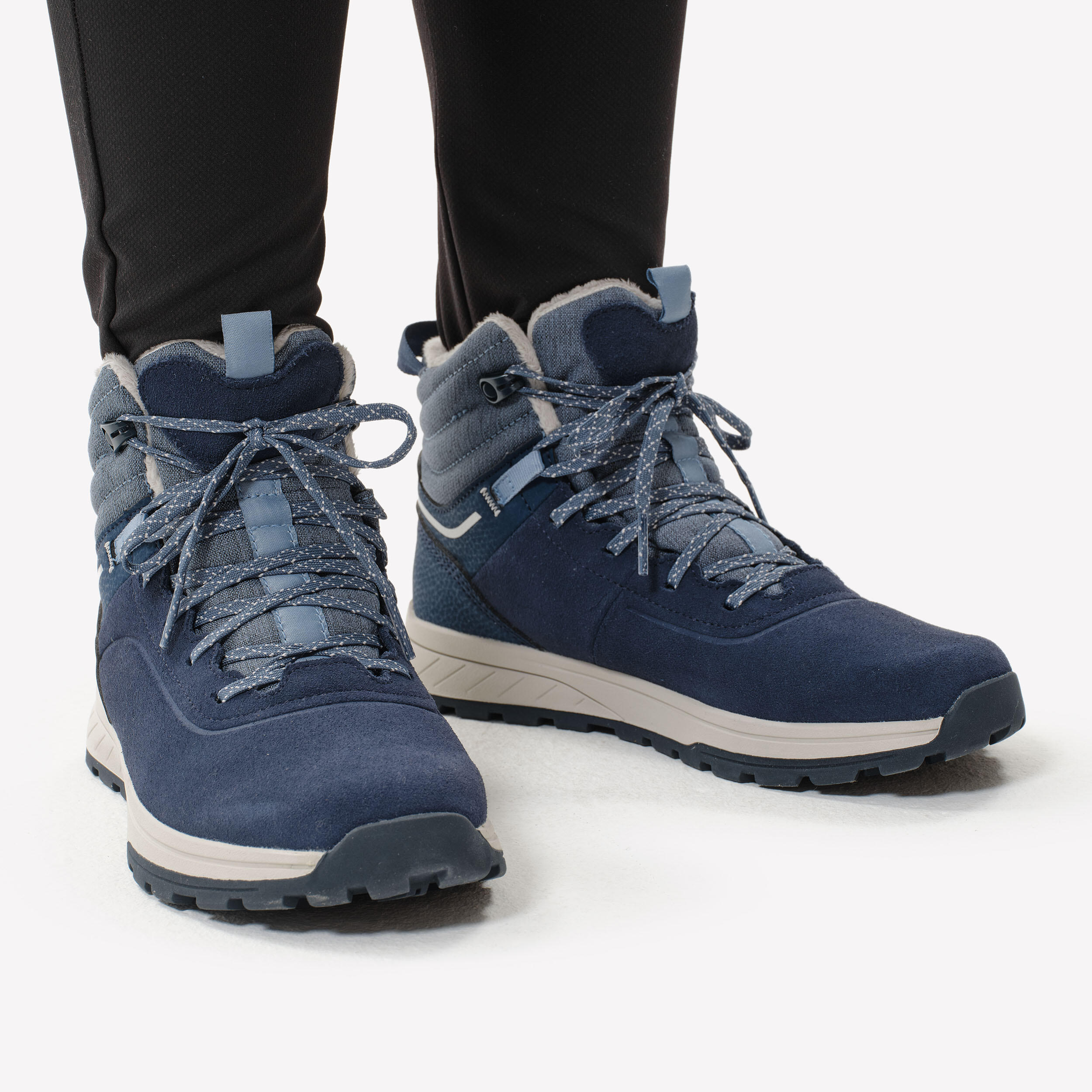 Bottes d’hiver enfant – SH 500 bleu 6/10