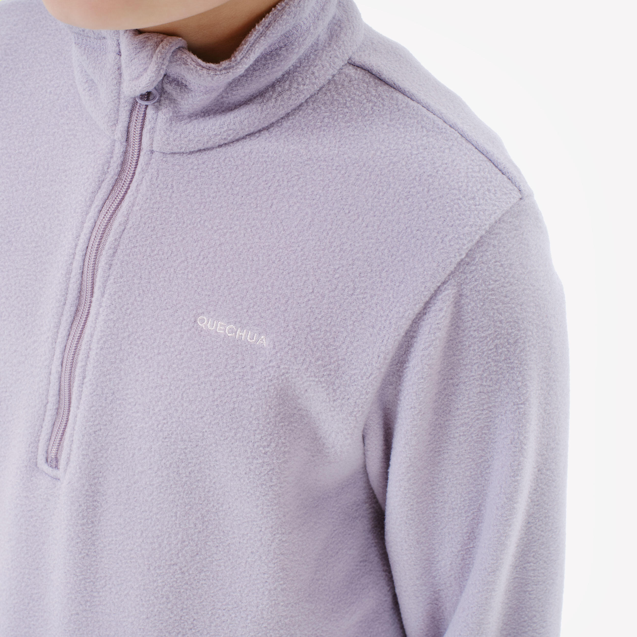 Chandail en polaire à demi-zip enfant – MH 100 - QUECHUA