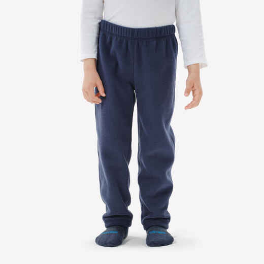 
      Pantalon polaire de randonnée - MH100 bleu marine - enfant 2 - 6 ans
  