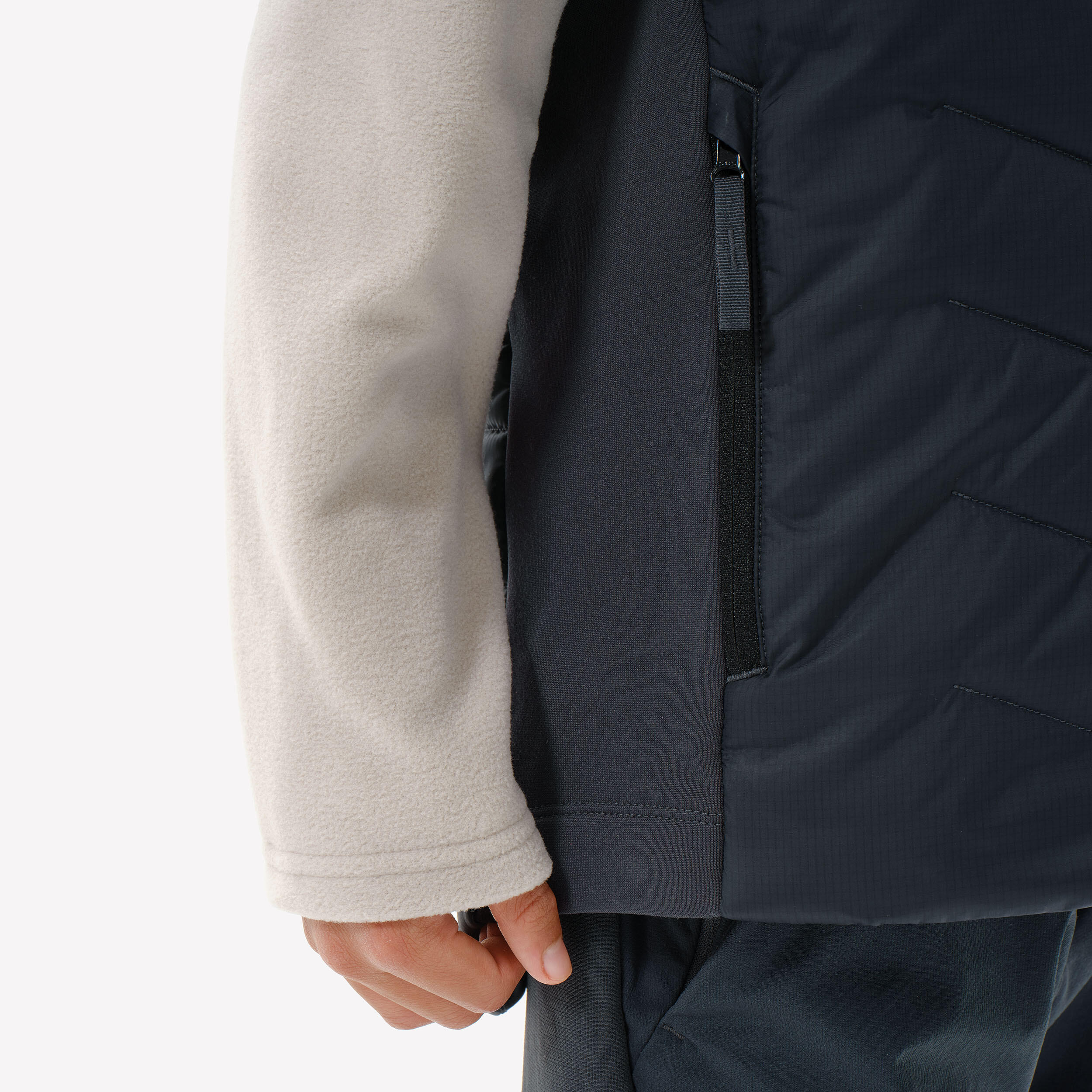 Kids’ Padded Hiking Vest Age 7–15 - QUECHUA