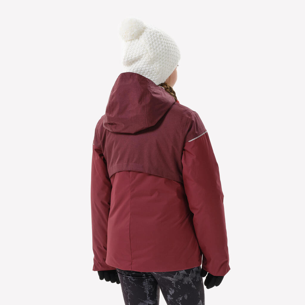 PARKA INVIERNO CÁLIDA IMPERMEABLE SENDERISMO NIÑOS SH100 -3 °C