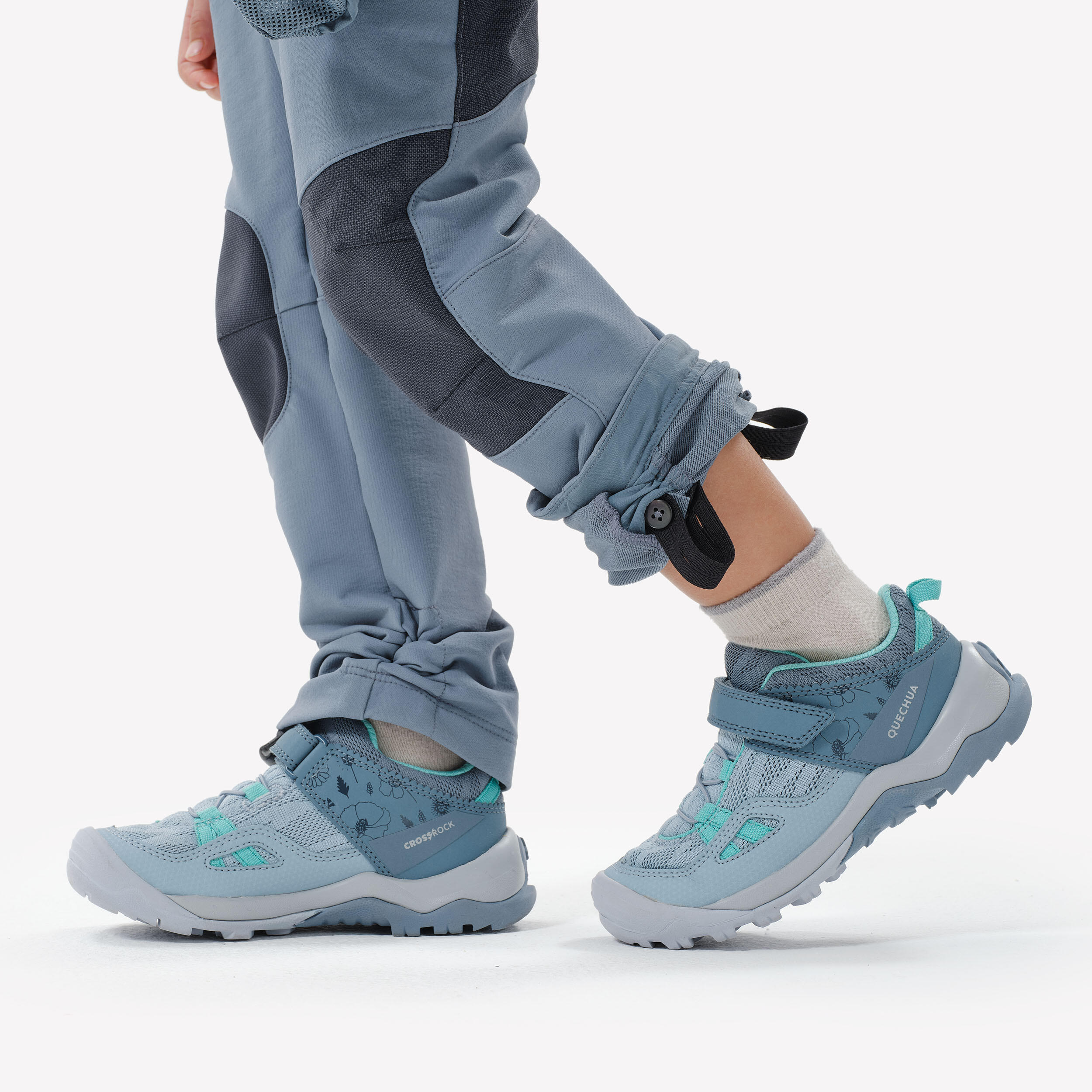 Softshell broek voor wandelen MH900 kinderen 2- 6 jaar 11/12