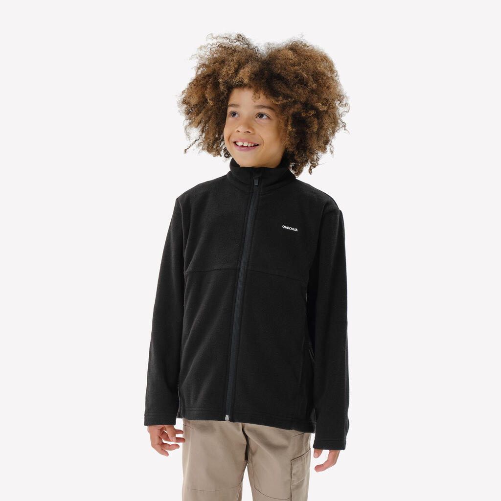 Veste polaire de randonnée enfant - MH500 ZIP TW - 7-15 ans