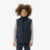 GILET DOUDOUNE DE RANDONNÉE - HYBRIDE NOIR - ENFANT 7-15 ANS