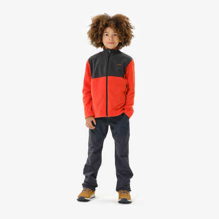 Children’s Fleece Hiking Jacket MH500 Zip TW - 7-15 years