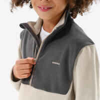 BOYS’ FLEECE PULLOVER MH100 1/2 TW