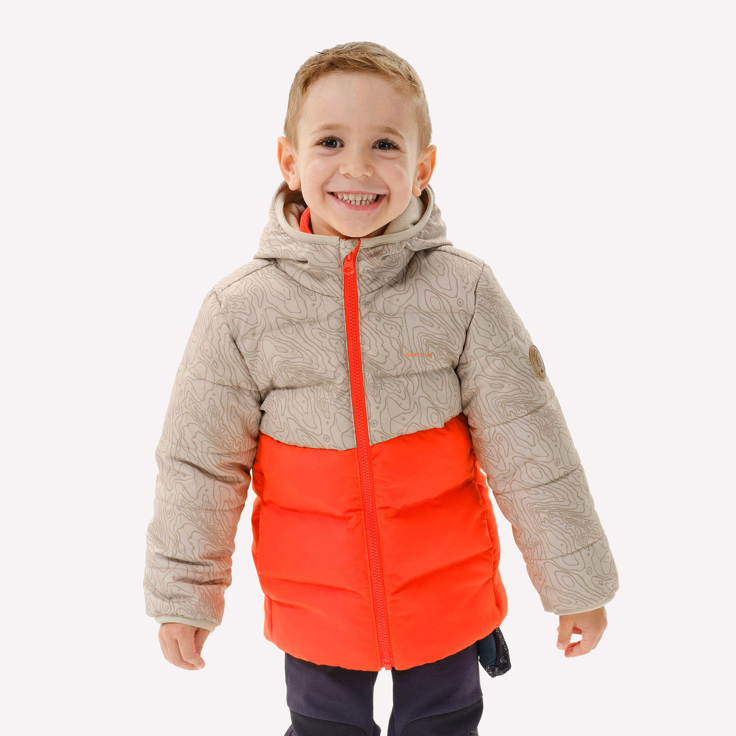 QUECHUA Synthetische wandeljas NH500 kinderen 2-6 jaar