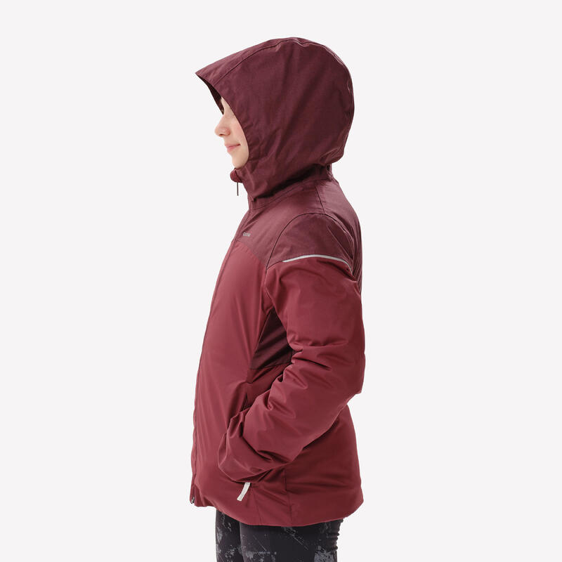 VESTE HIVER CHAUDE ET IMPERMÉABLE DE RANDONNÉE - SH100 -3°C - ENFANT 7 - 15 ANS