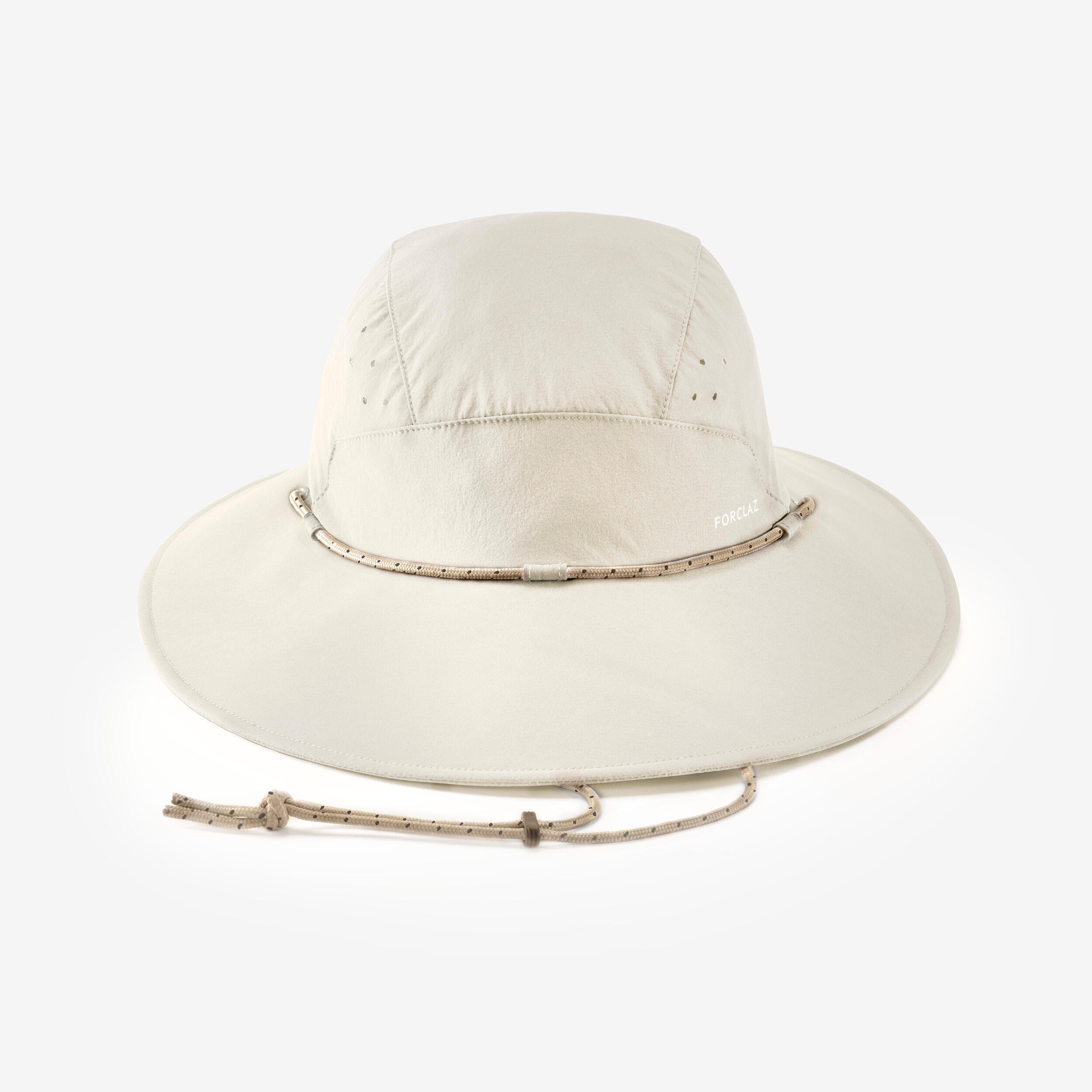 Men Trekking Hat Anti-UV MH500 Beige