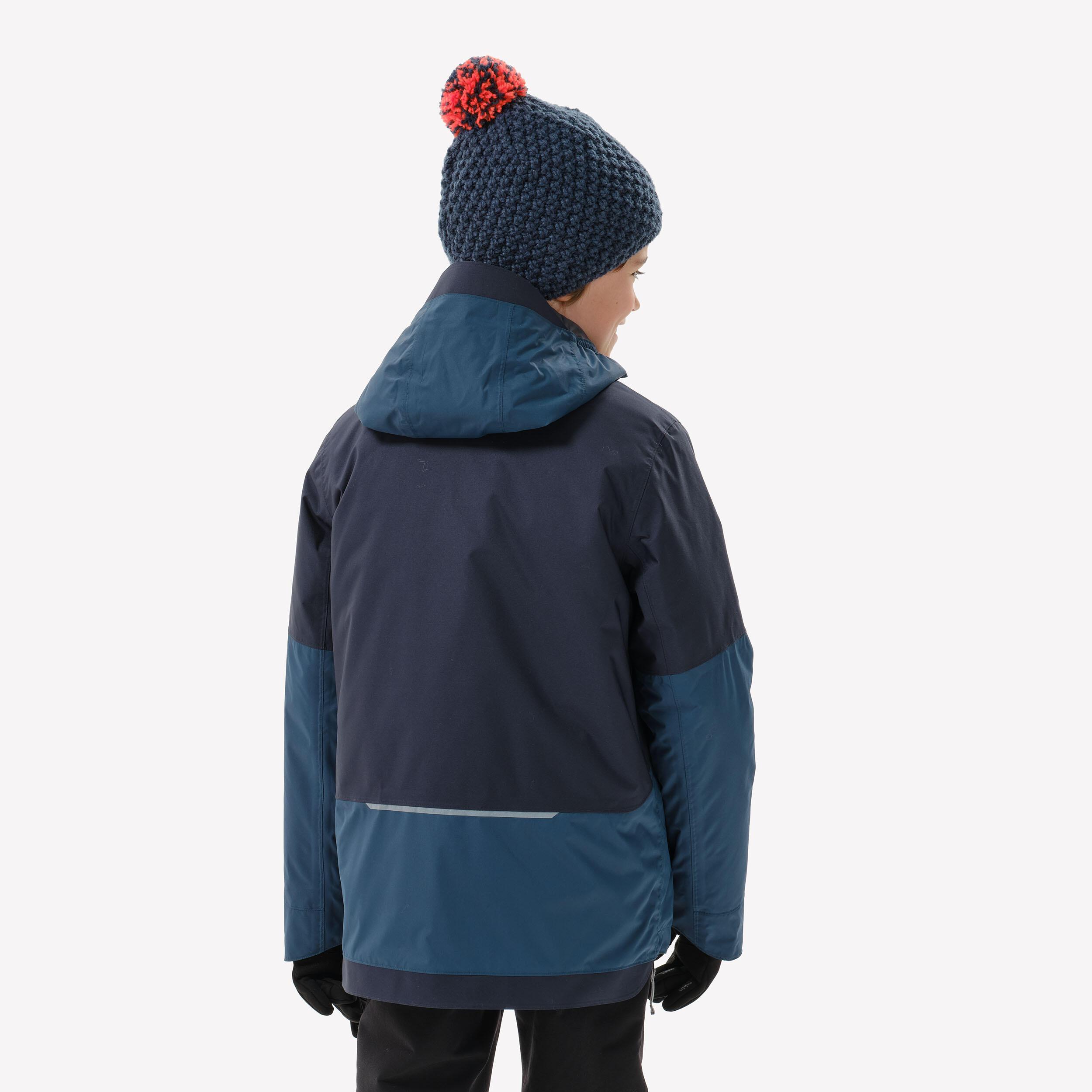 Kids' 3-in-1 Jacket with Inner Padded Jacket MH500 7-15 Years -  Blue