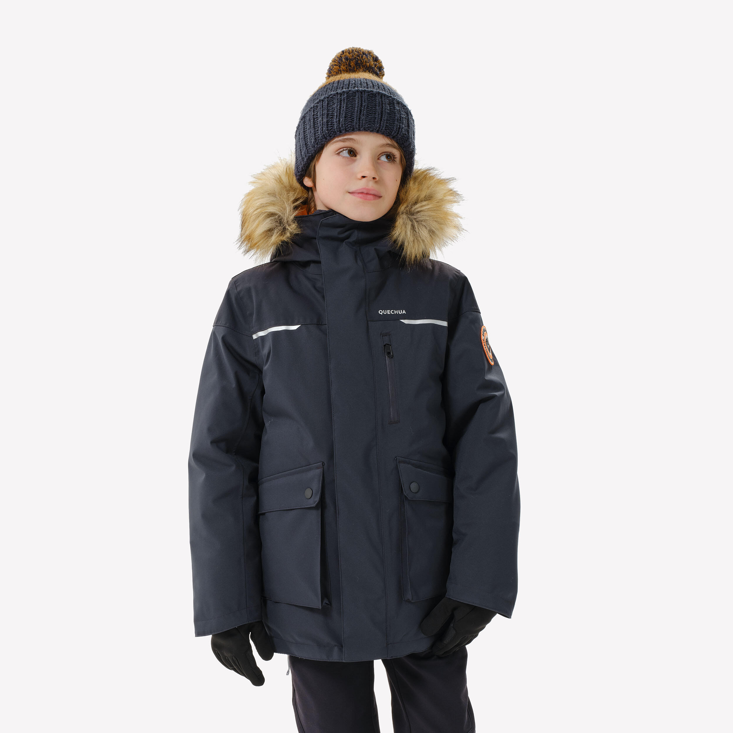 Kids’ Warm Parka - SH 900 -23°C Age 7-15  - QUECHUA