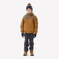 VESTE HIVER CHAUDE ET IMPERMÉABLE DE RANDONNÉE - SH100 -3,5°C - ENFANT 7-15 ANS