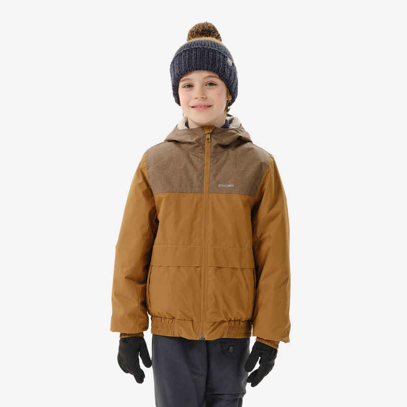 KIDS’ WARM AND WATERPROOF WINTER HIKING JACKET - SH100 -3.5°C - 7-15 YEARS