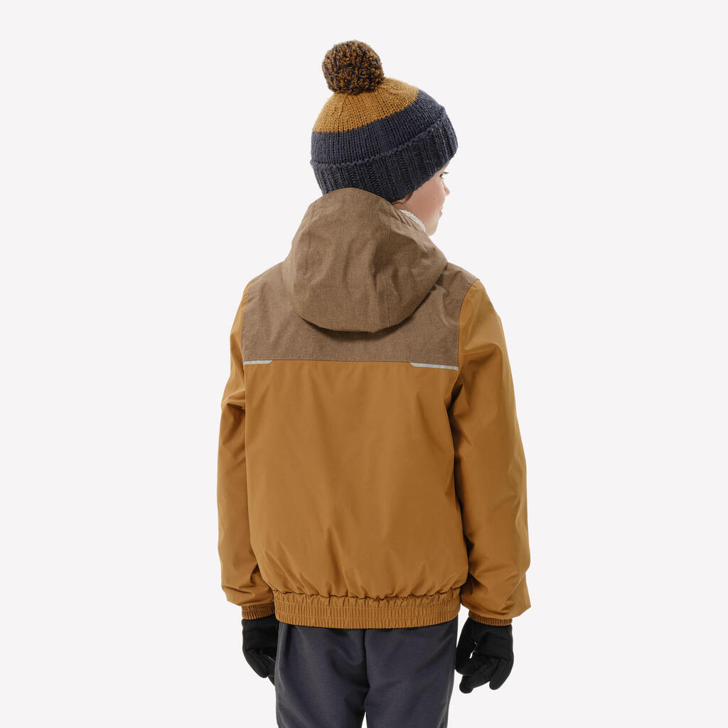 VESTE HIVER IMPERMÉABLE DE RANDONNÉE - SH100 X-WARM -3,5°C - ENFANT 7 - 15 ANS